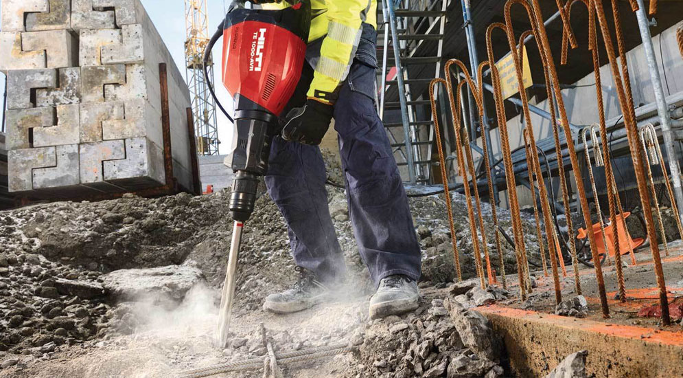 Beton kırma uygulama görselleri