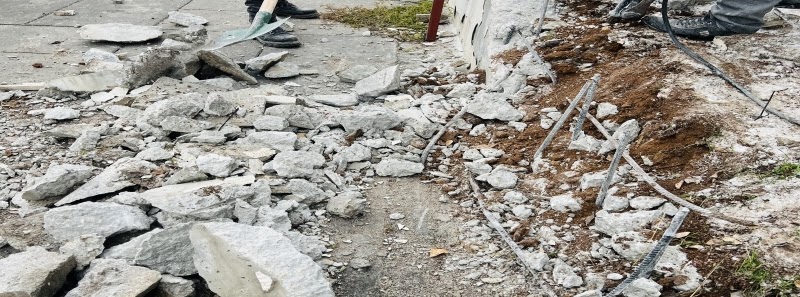 Moloz ve kırma işlemi