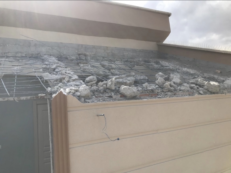 Beton kesim uygulaması